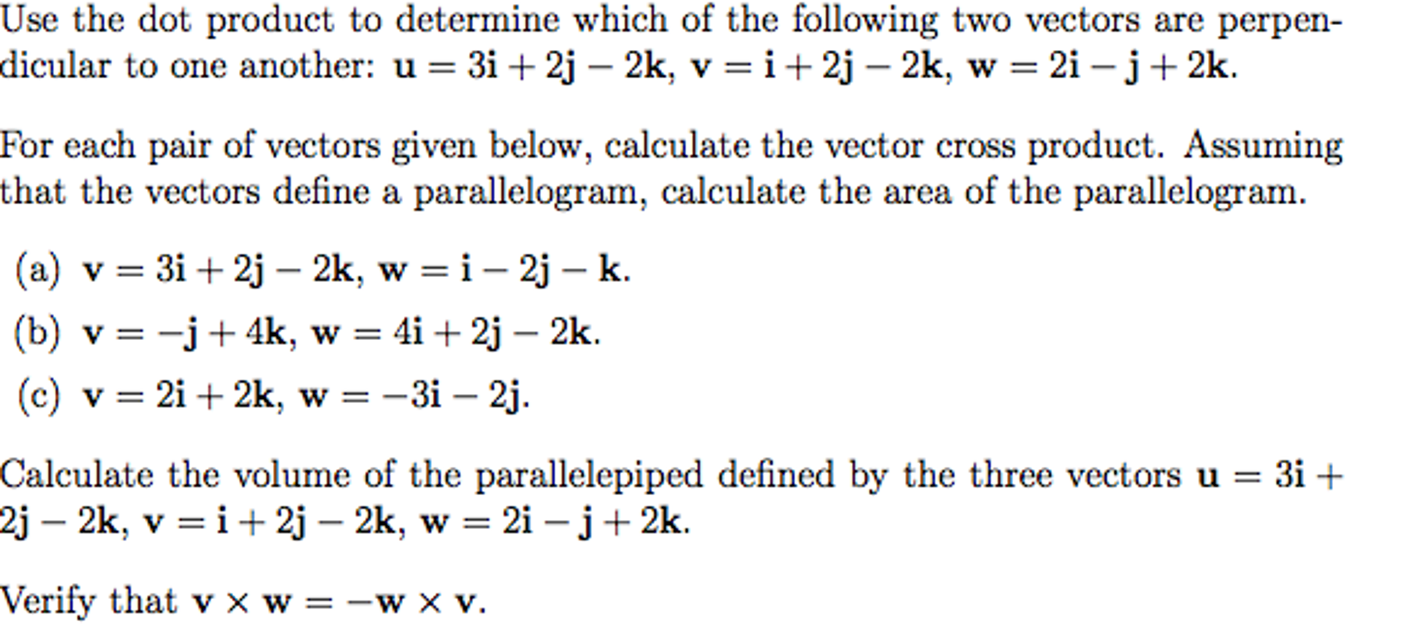 solved-use-the-dot-product-to-determine-which-of-the-chegg