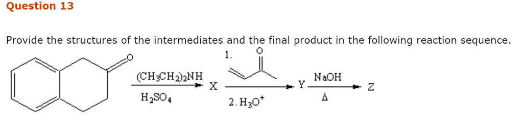 Solved Question 3 Predict the major product for the | Chegg.com