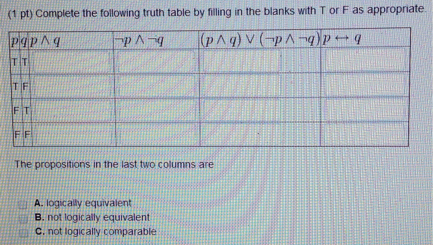 Solved Use truth table to verify the distributive law by | Chegg.com
