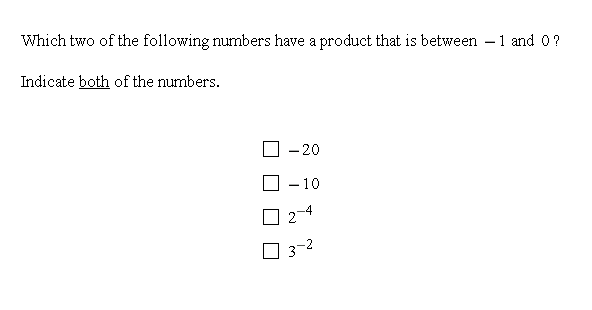 Solved Which two of the following numbers have a product | Chegg.com