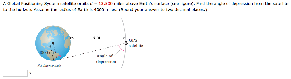 Solved A Global Positioning System Satellite Orbits D