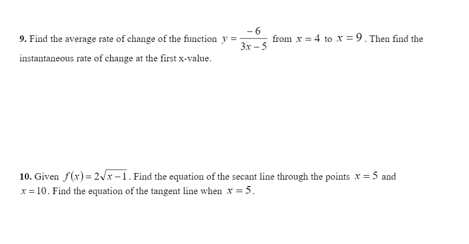 Solved I got the first part of the answer to #9. The average | Chegg.com