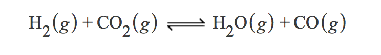 Solved The value equilibrium constant Kp for the reaction | Chegg.com