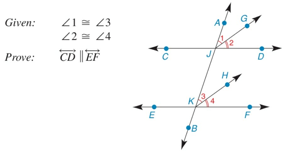 Solved Given:41L3 2 Prove: CD EF 3 4 | Chegg.com