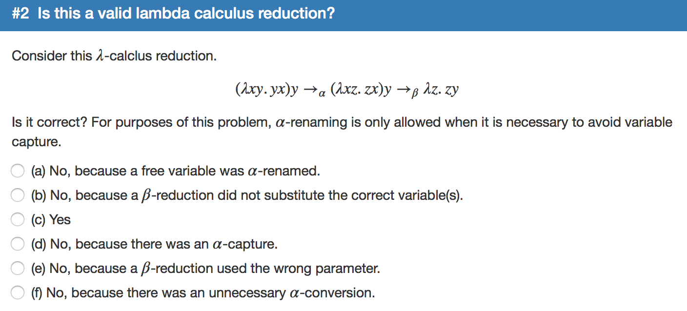 lambda calculus beta reduction examples