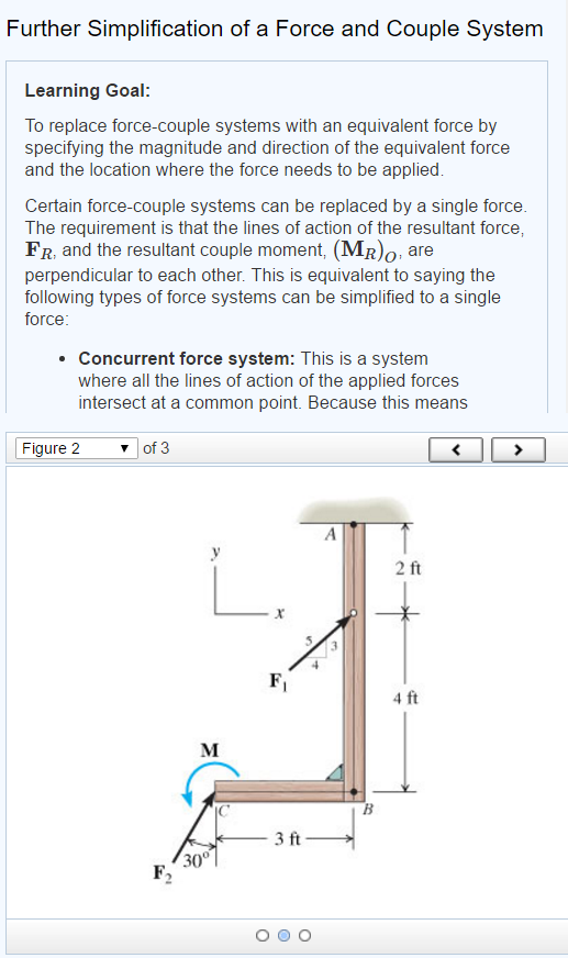 solved-equivalent-force-couple-system-three-forces-are-chegg