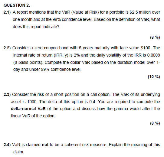 solved-question-2-2-1-a-report-mentions-that-the-var-chegg