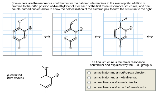 Solved Shown Here Are The Resonance Contributors For The | Chegg.com