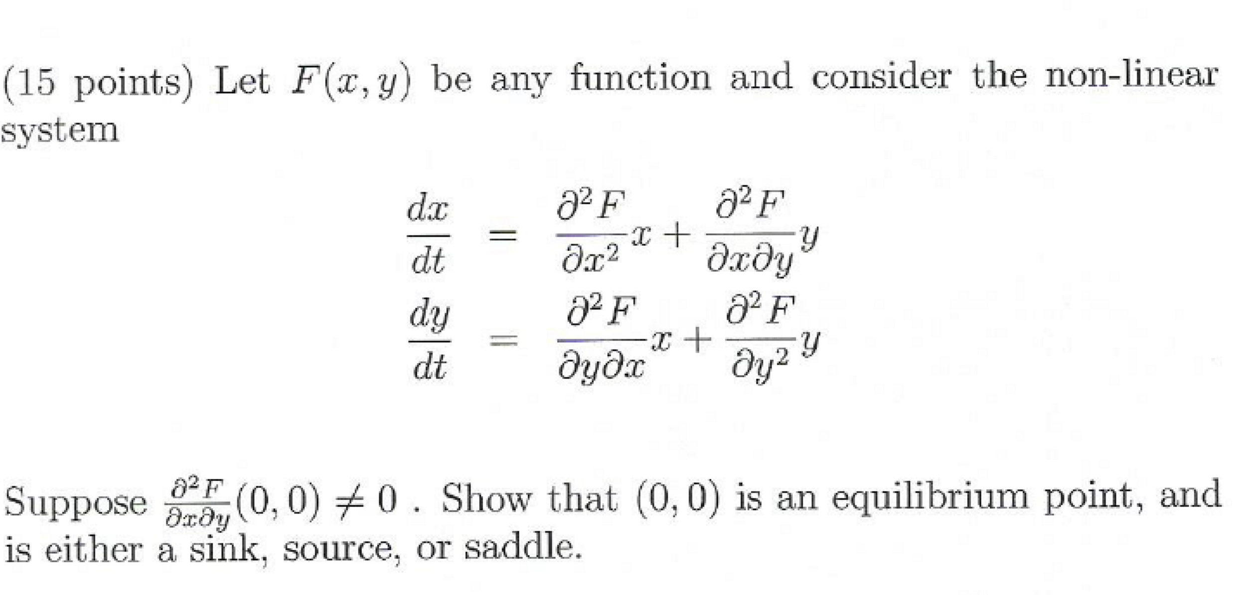 Solved Let Fx Y Be Any Function And Consider The