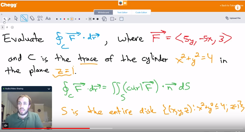 Solved Hi. I'm currently studying Stoke's theorem, but there | Chegg.com