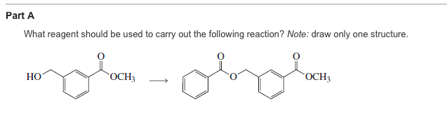Solved What reagent should be used to carry out the | Chegg.com