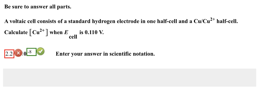 Solved A Voltaic Cell Consists Of A Standard Hydrogen