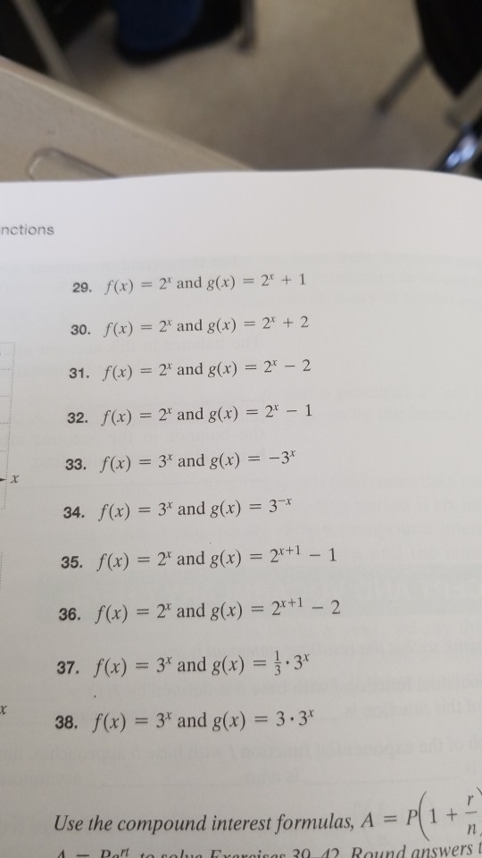 Solved 33. 34 D. 35 36- In Exercises 17-24, Graph Each | Chegg.com