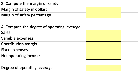 Solved Cvp Analysis Determine The Break Even Point Chegg Solved Cvp Analysis Determine The Break Even Point Chegg