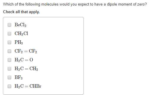 solved-which-of-the-following-molecules-would-you-expect-to-chegg