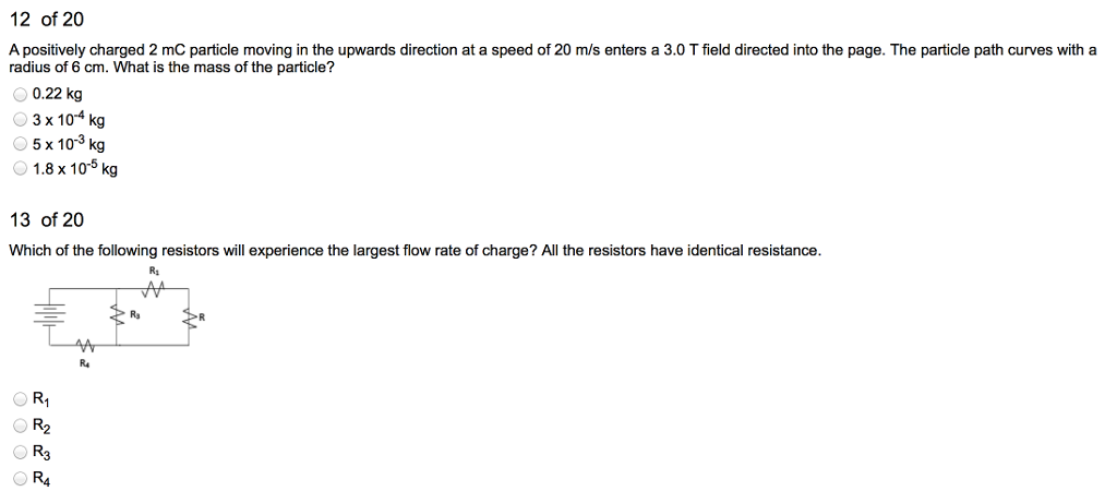 Solved 12 of 20 A positively charged 2 mC particle moving in | Chegg.com