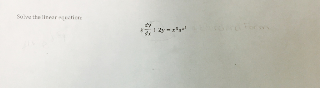 Solved Someone please help me with this differential | Chegg.com