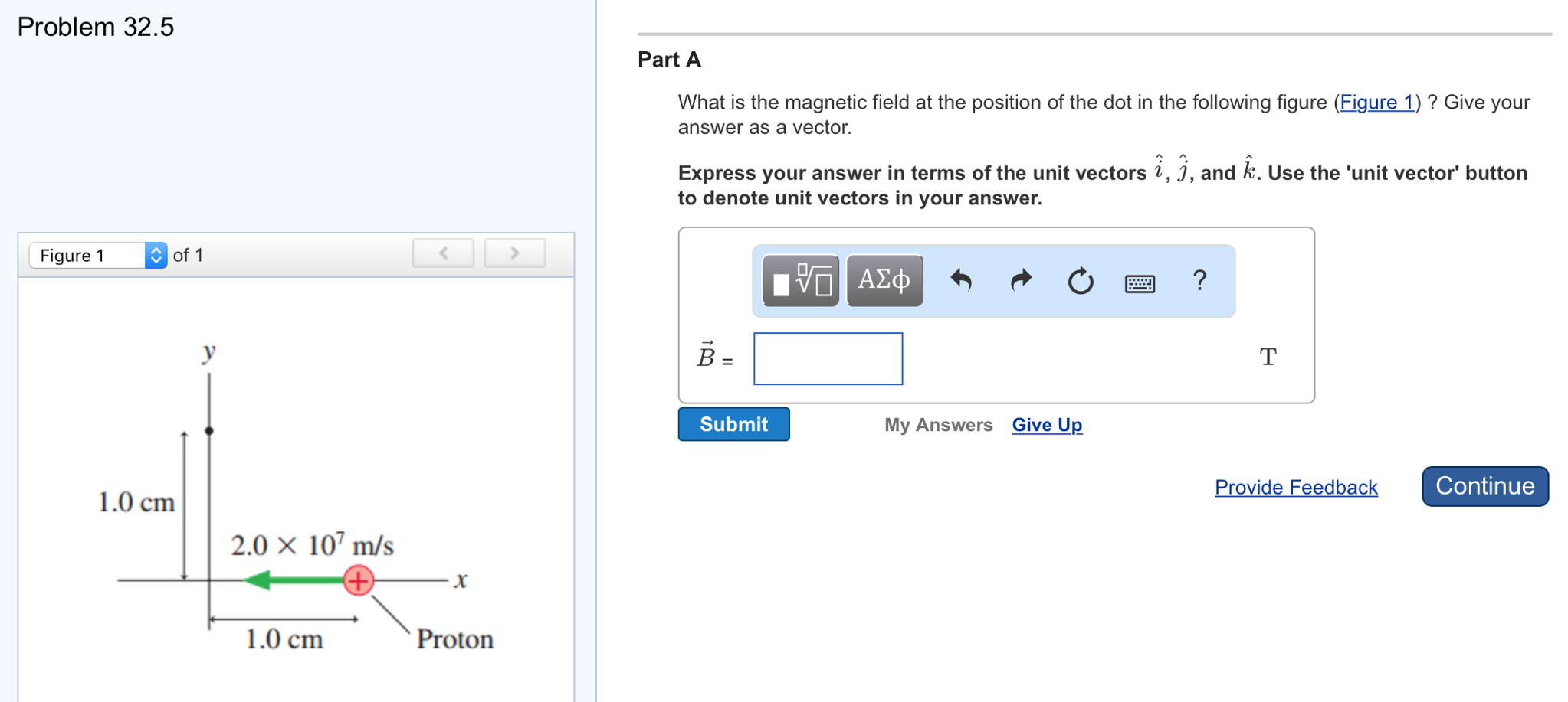 Solved What is the field at the position of the dot