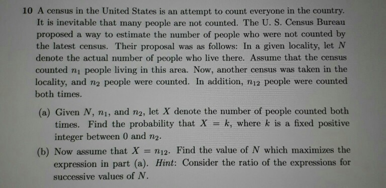 solved-10-a-census-in-the-united-states-is-an-attempt-to-chegg