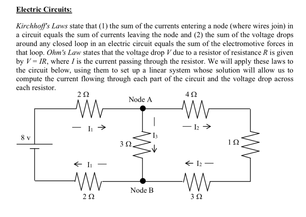 State Kirchhoffs Law Of Electrical Circuits With The Class Physics Cbse