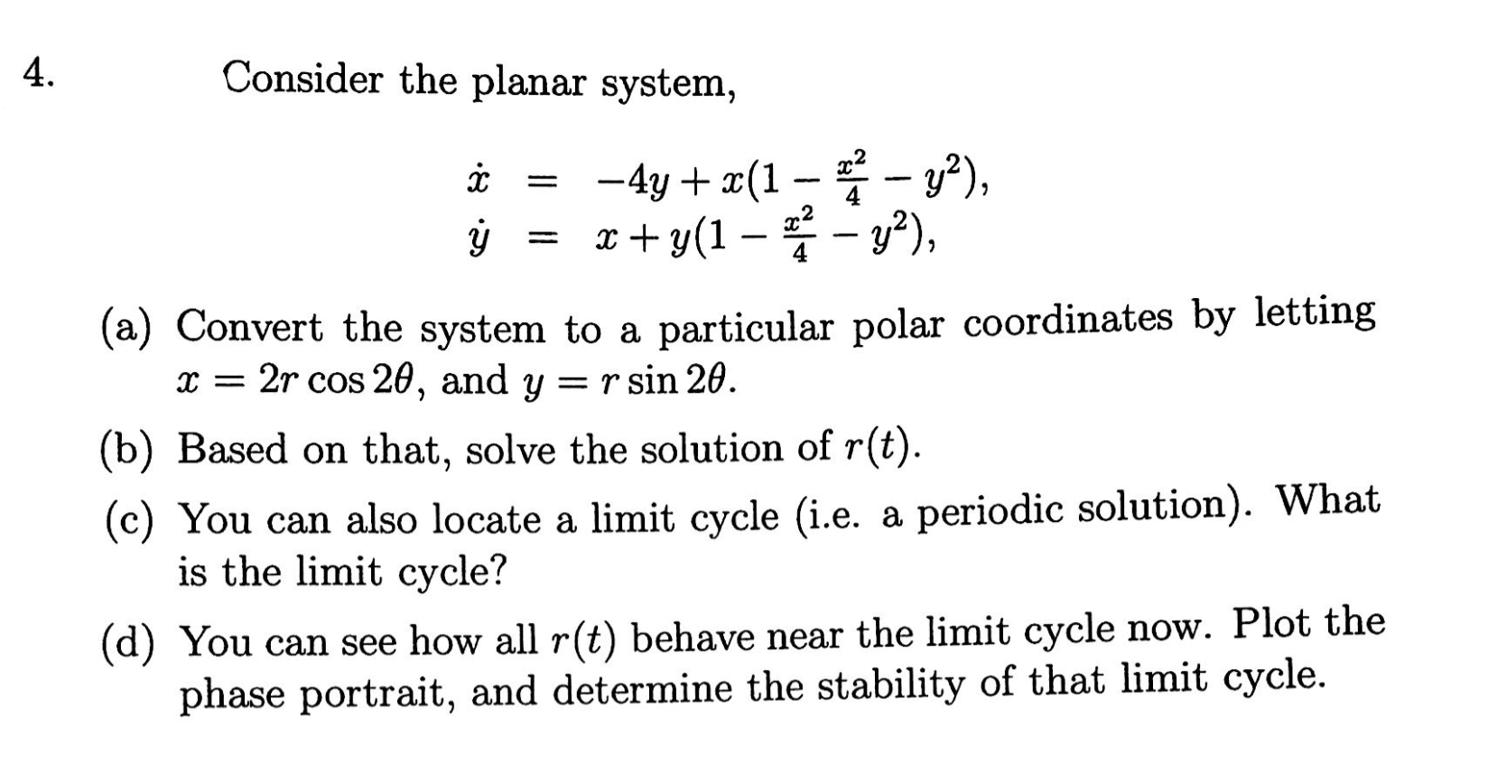 Introduction To Applied Nonlinear Dynamical Systems | Chegg.com