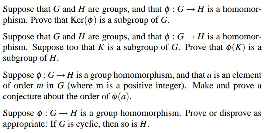 Solved Suppose That G And H Are Groups, And That Phi: G | Chegg.com