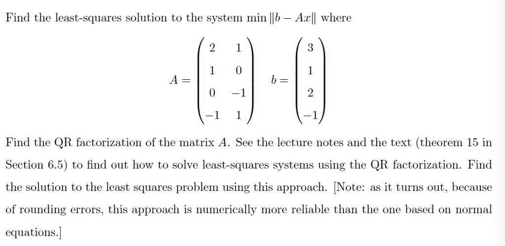 Solved For the first part you need to use the normal | Chegg.com