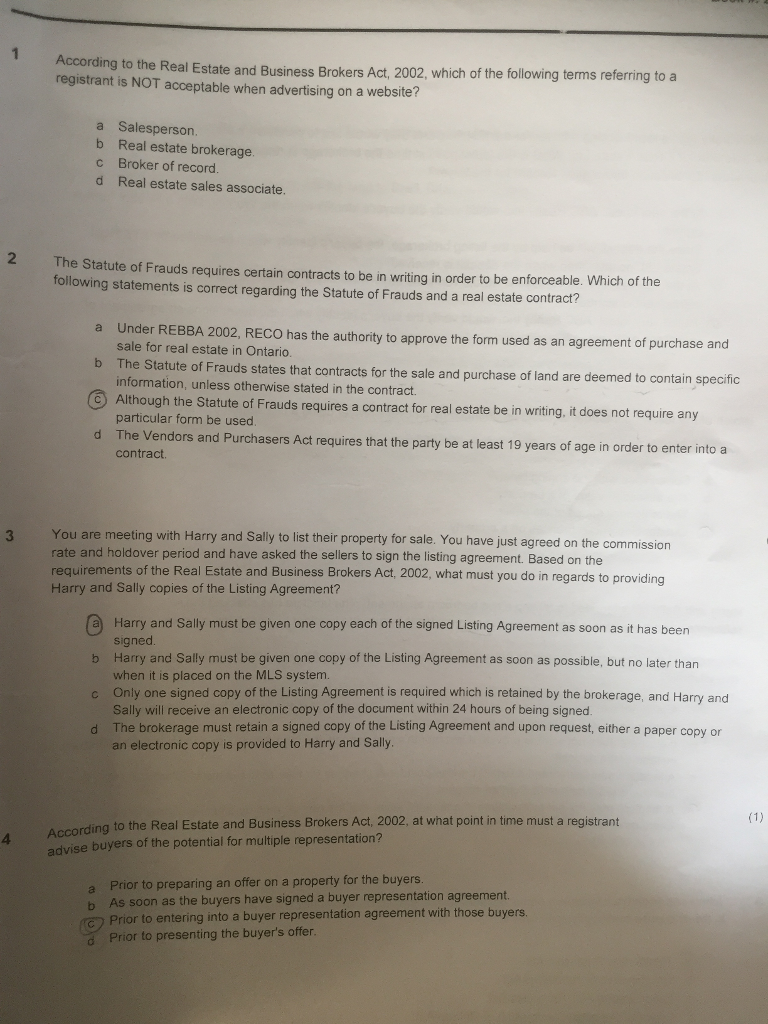 Solved Accordi ng to the Real Estate and Business Brokers