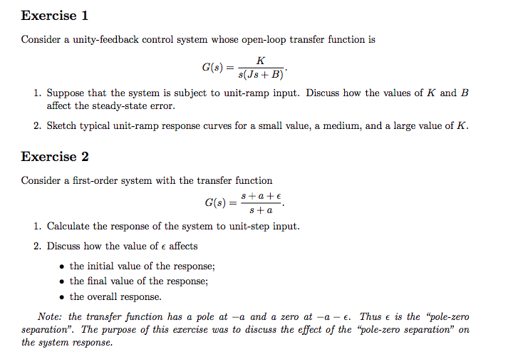 solved-exercise-1-consider-a-unity-feedback-control-system-chegg