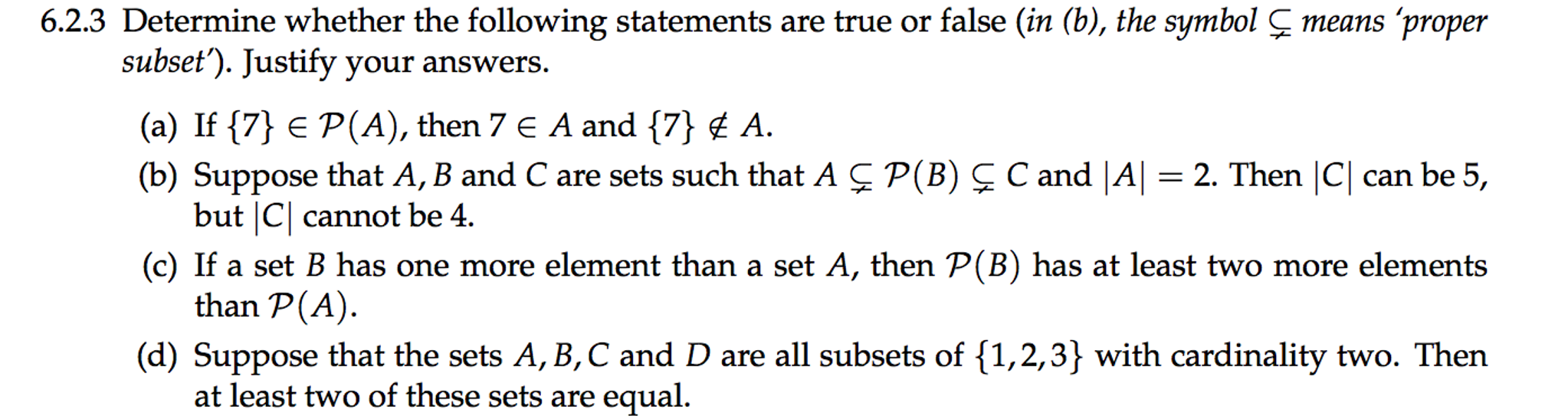 solved-determine-whether-the-following-statements-are-true-chegg