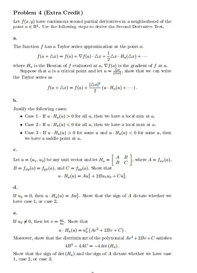 Solved Let Fx Y Have Continuous Second Partial 1186