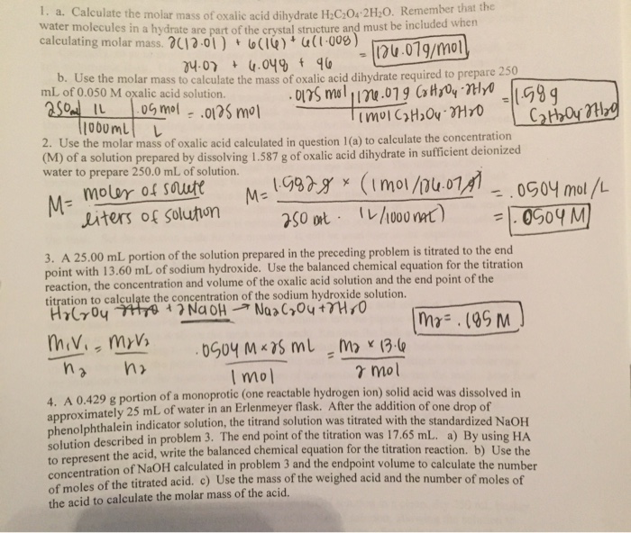 How Do You Find The Molarity Of Acetic Acid