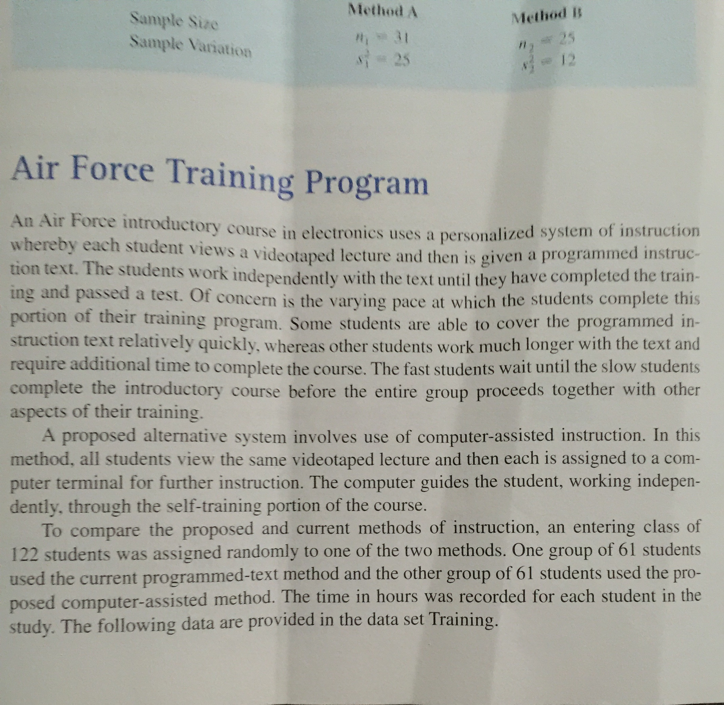 Air Force Training Program An air force introductory