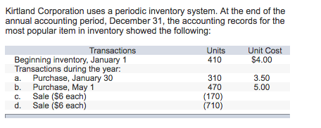 a periodic inventory system requires updating