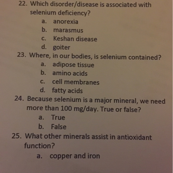 disease of the heart muscle associated with selenium deficiency