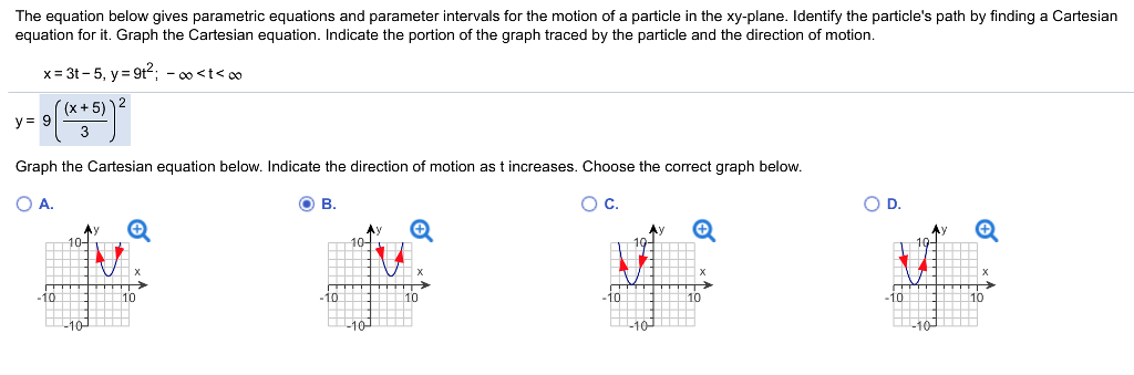Solved First part is correct, but my multiple choice answer | Chegg.com