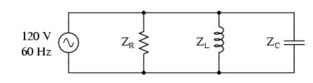 Solved (a) Determine the total impedance of the following | Chegg.com