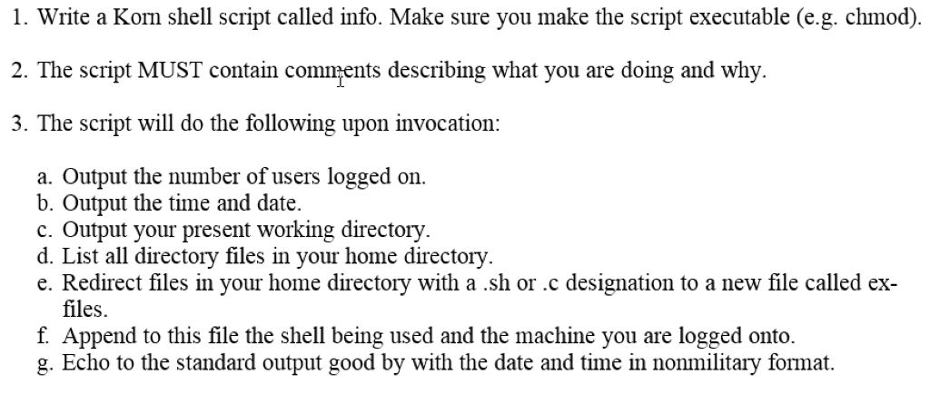 solved-write-a-korn-shell-script-called-info-make-sure-you-chegg