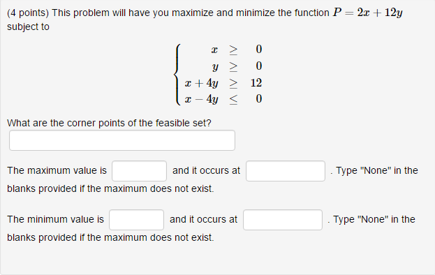 Solved This Problem Will Have You Maximize And Minimize The | Chegg.com