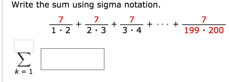 Solved Write the sum using sigma notation. 12 + 22 + 32 + | Chegg.com