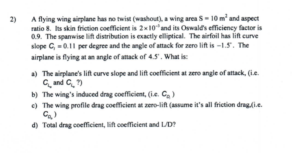 solved-2-a-flying-wing-airplane-has-no-twist-washout-a-chegg