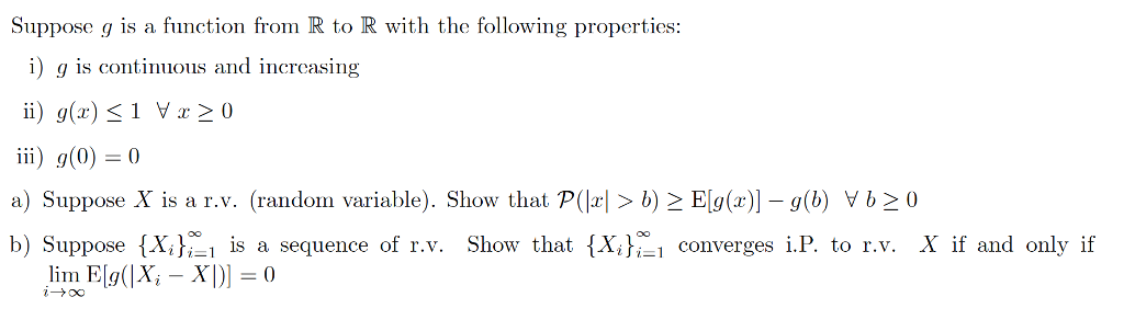 Solved Suppose g is a function from R to R with the | Chegg.com | Chegg.com