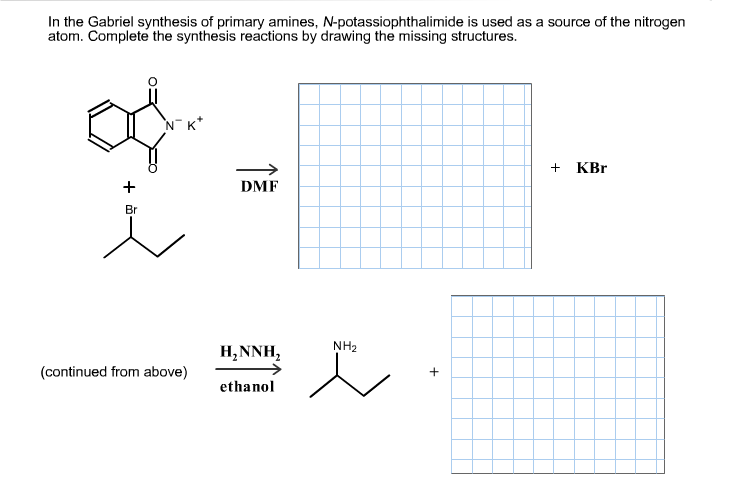 Solved In the Gabriel synthesis of primary amines, | Chegg.com