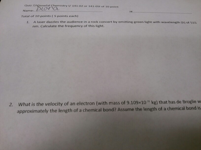 Solved A laser dazzles the audience in a rock concert by