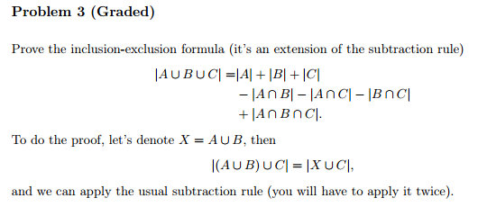 principle of inclusion and exclusion definition