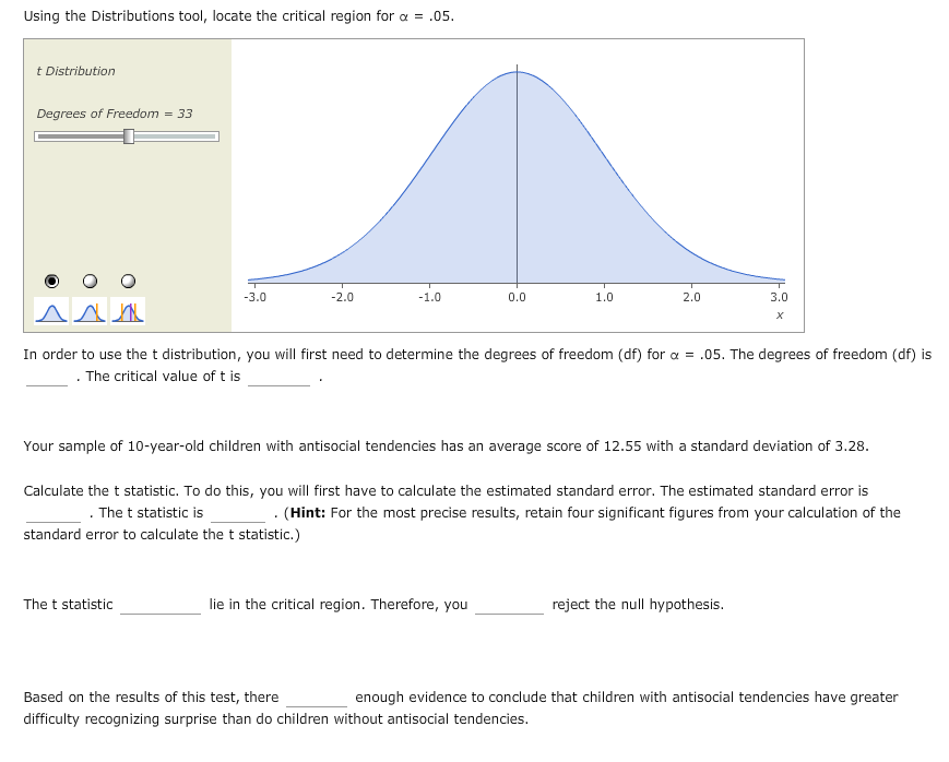 Solved 11. A one-tailed hypothesis test with the t statistic | Chegg.com