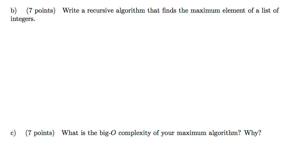 List Of Integers C