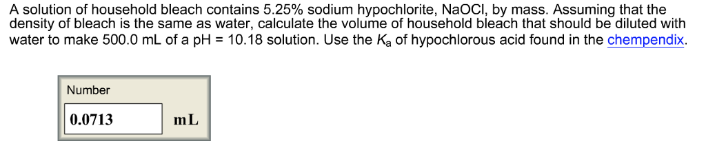 solved-a-solution-of-household-bleach-contains-5-25-sodium-chegg