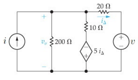 Solved Part A Use the node-voltage method to find vo in | Chegg.com