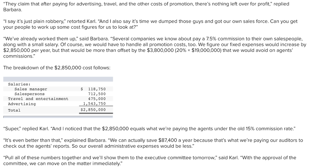 For A Manufacturer The Budgeted Income Statement